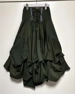 【タグ無新品未使用】 OZZ ANGELO切替変形バルーンスカート