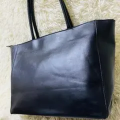 美品　グリーンレーベルリラクシング　レザートートバッグ　通勤 A4可 大容量のサムネイル