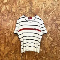 Roberta di Camerino 半袖カットソー ボーダー ホワイトのサムネイル