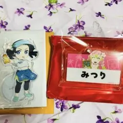 鬼滅の刃 海の家 神崎あおい　甘露寺蜜璃　アクスタ　バッジ　2点セット