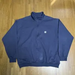 VISION STREET WEAR ネイビー ハーフジップ スウェット　XLのサムネイル