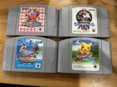 NINTENDO64 ゲームソフト 4本セット