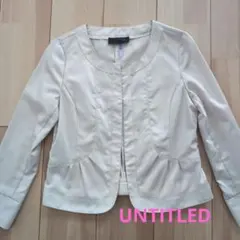 UNTITLED　ノーカラージャケットのサムネイル
