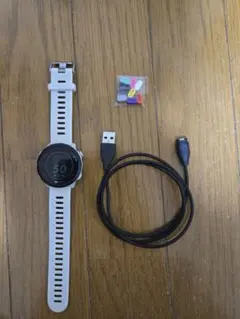 ホワイト GARMIN55スマートウォッチ 本体ジャンク