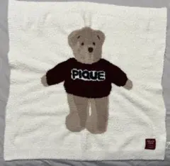 GELATO PIQUE クマデザインブランケット