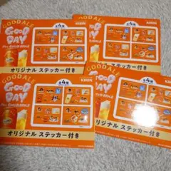 キリン グッドエール ミセスオリジナルステッカー 4枚