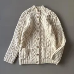 アランニット カーディガン