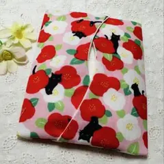 ハンドメイド　ポケットティッシュケース　猫シリーズ