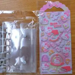ハローキティ ぷっくりシール　マシュマロシール　立体　【正規品】シール帳付き