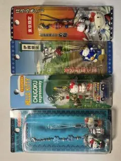 ハローキティ ストラップセット 4個セット