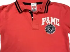 フランクリンマーシャル ポロシャツ 赤 F&MCロゴ イタリア製 Sのサムネイル