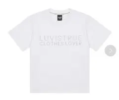 韓国ブランド　LUVISTRUE HOTFIX BASIC TEE ホワイト