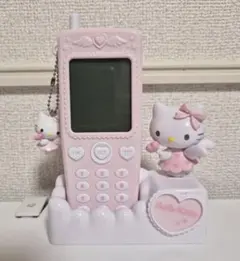 ハローキティ ガラケー型置き時計　サンリオのサムネイル