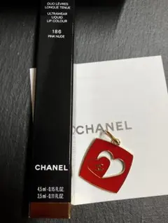 CHANEL ルージュディオ186 未開封チャーム付き