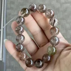 ミクスルチルクォーツ 13ミリ パワーストーン ブレスレット