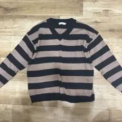 earth music&ecology Vネックニット