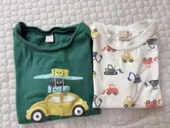 apres les cours110/petit main 100 Tシャツ2枚