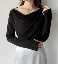 mipiarl 薄手ドレープトップスのサムネイル