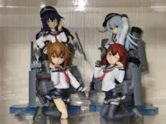 コトブキヤ 艦これ 雷・電・響・暁 1/8スケールフィギュア 4体セット