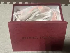 ORiental TRaffic アンクルストラップサンダル オレンジのサムネイル