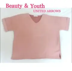 Beauty ＆ Youth 【美品】ベロア素材 半袖カットソー