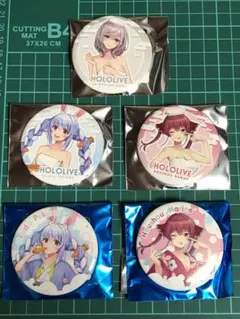 ホロライブ 極楽湯 缶バッジ 5個セット