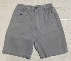 美品　ファミリア　ハーフパンツ　110 ストライプ