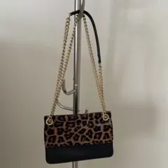 MICHAEL KORS ヒョウ柄ショルダーバッグ