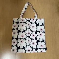 【新品未使用】マリメッコ 花柄トートバッグ フィンエアー限定