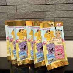 セリア サンリオ 日焼け 巾着 6点セット 新品 未開封【新品、未使用】のサムネイル