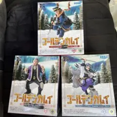 ゴールデンカムイ Xross Link 杉本佐一・アシㇼパ・白石由竹 3種セット