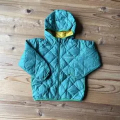 mont-bell モンベル　リバーシブル　ダウンパーカー　110cm フード付