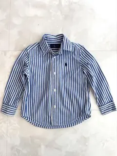 Ralph Lauren ストライプ 長袖シャツ 4t 110