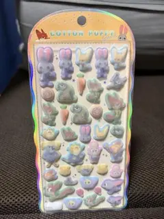 正規品 ズートピア ディズニー コットンパフィー シール