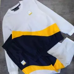 極美品 UNDER ARMOUR セットアップ ワッシャー加工ナイロン ウーブン