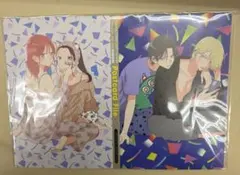 春の嵐とモンスター 野良猫と狼 ポストカードファイル 花とゆめ　ミユキ蜜蜂