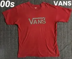 90sレア VANS マルチボーダー Tシャツ USA メンズL ヴィンテージ 