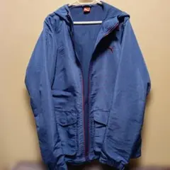 Puma 　ドット柄 　ウィンドブレーカー　フード付きパーカー　ドット柄