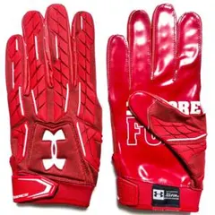 UA Fierce ウィスコンシン アメフト グローブ 3XLサイズ【新品】