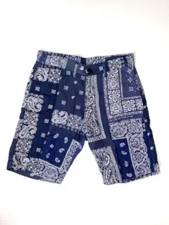 ロンハーマン　ヴィンテージ　ペイズリー バンダナ柄 ショートパンツ Navyのサムネイル