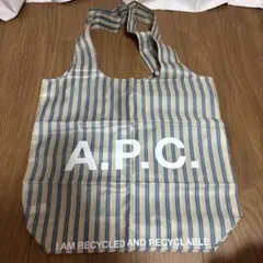 A.P.C. エコバッグ ストライプ柄 アーペーセーのサムネイル