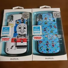 iPhone XS/X用 耐衝撃ハイブリッドケース 2点セット