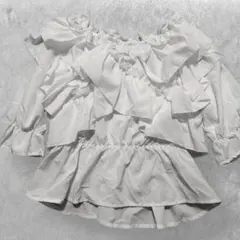 ラブティックボンボン 【最強モテブラウス】小花ラメジャガード