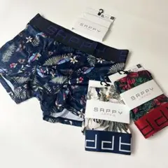 XL ★ SAPPY ボクサー３種類セット ボタニカル＆アニマルのサムネイル