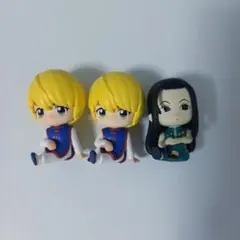 ハンターハンター　ガチャガチャ　クラピカ　すわらせ隊