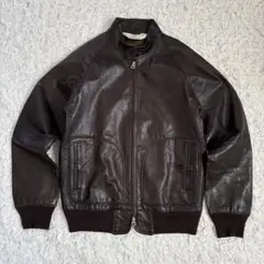 美品 BEAUTY&YOUTH 羊革 G9型 レザーブルゾン