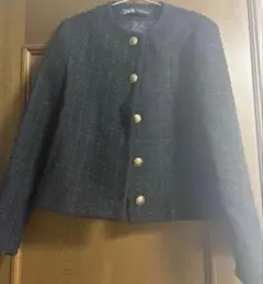ザラ　ツイードジャケット