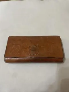 Paquet 長財布 本革 パケ キャメルのサムネイル