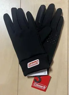 Colemanのレディース手袋　ブラック
