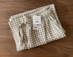 【新品】XL プリンセスタムタム シアサッカーイージーパンツ ユニクロ